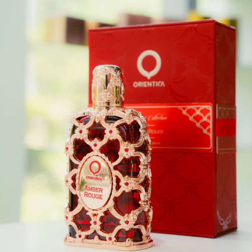 PERFUME AMBER ROUGE DE ORIENTICA 1.1