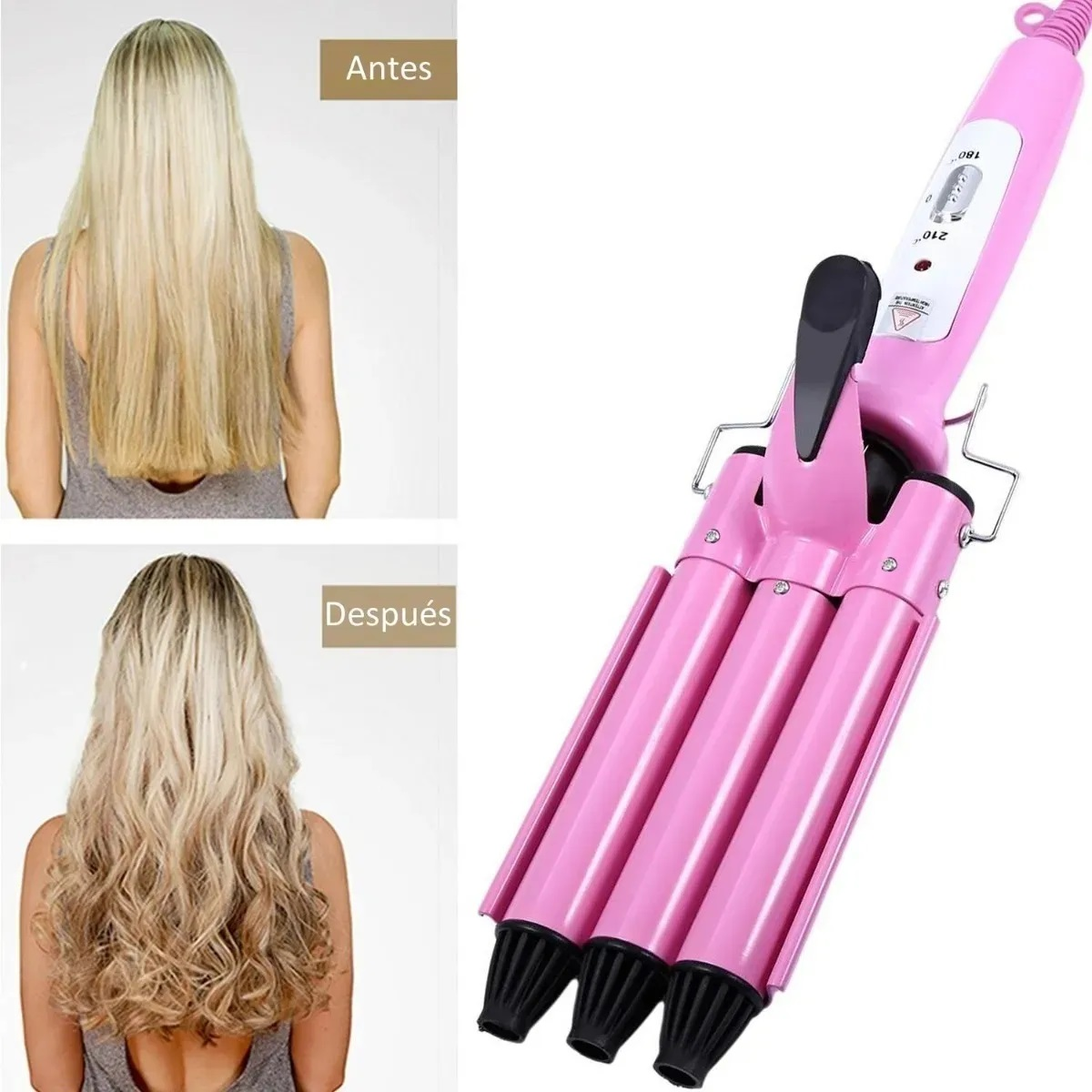 PINZA RIZADORA (ONDAS DE SIRENA PROFESSIONAL)