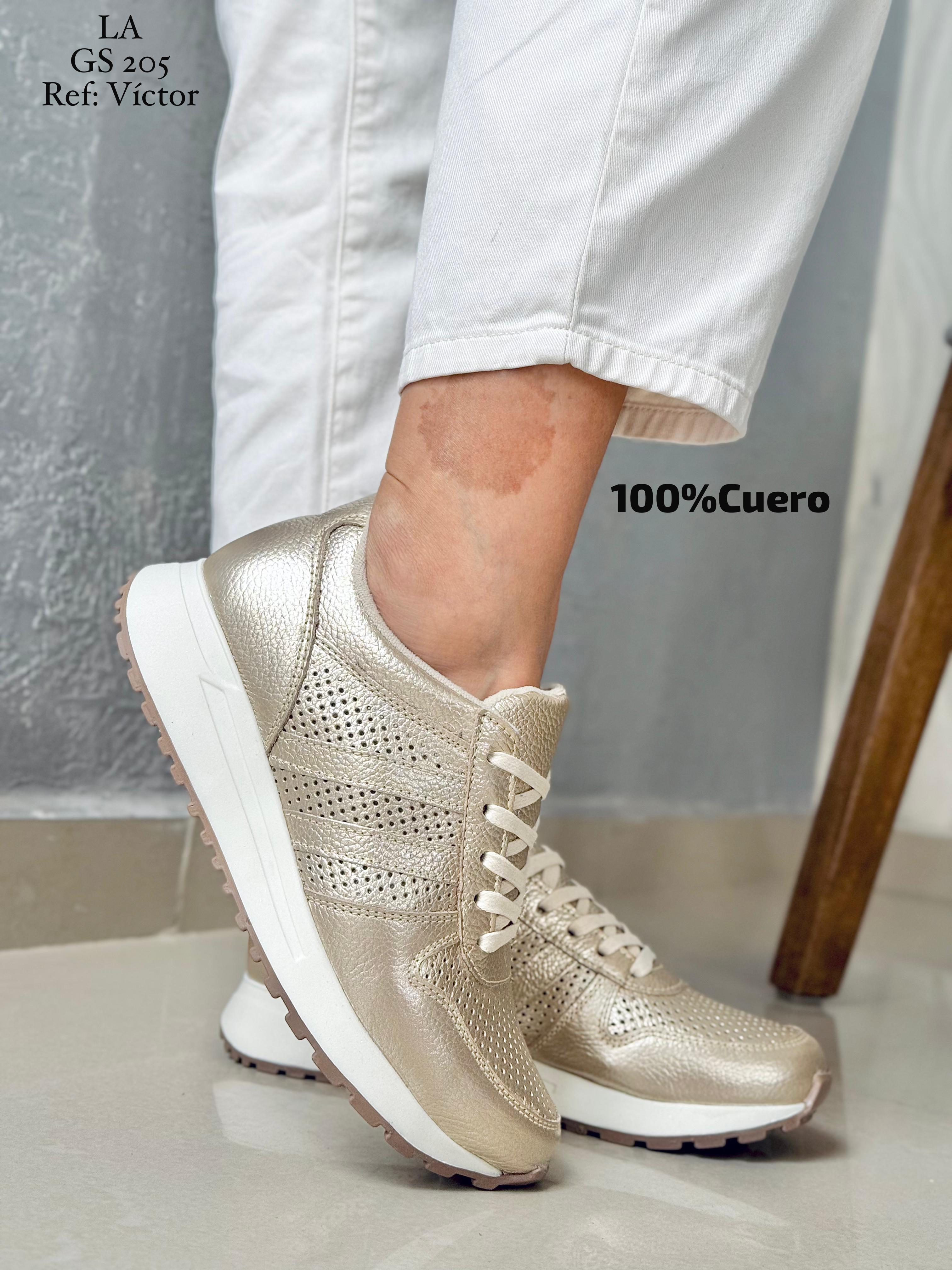 DEPORTIVO CUERO PARA DAMA