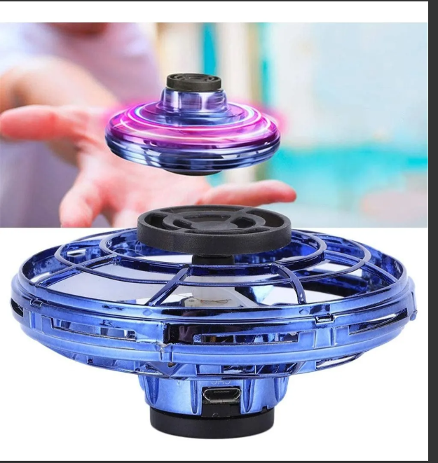 MINI OVNI SPINNER CON LUZ