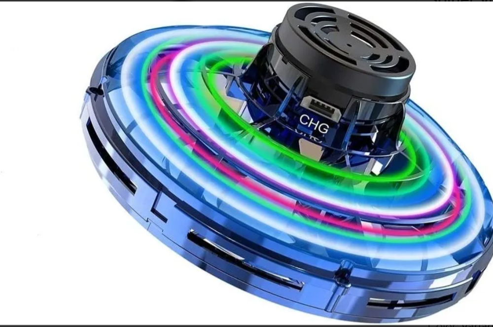 MINI OVNI SPINNER CON LUZ