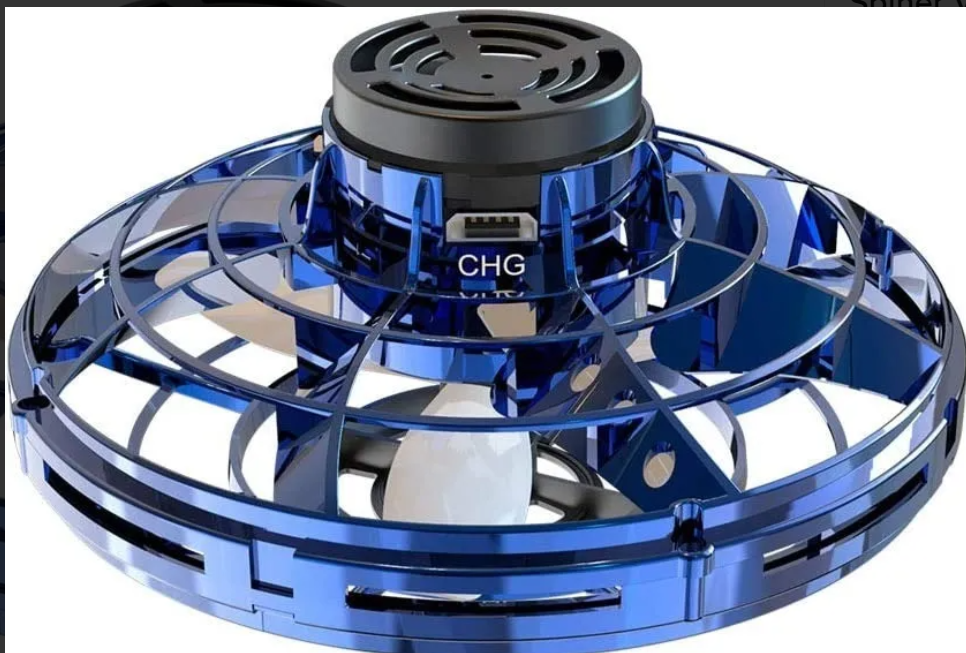 MINI OVNI SPINNER CON LUZ