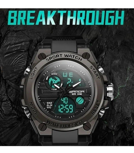 Reloj SANDA 739 + Audífonos M10