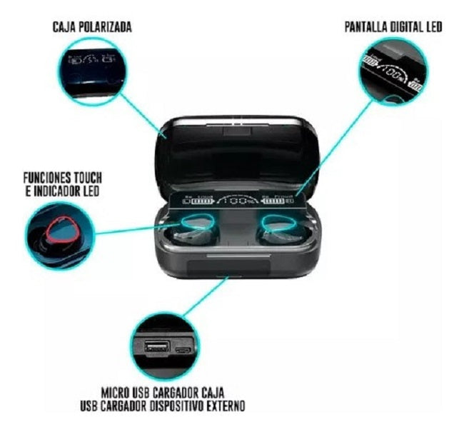 Reloj SANDA 739 + Audífonos M10