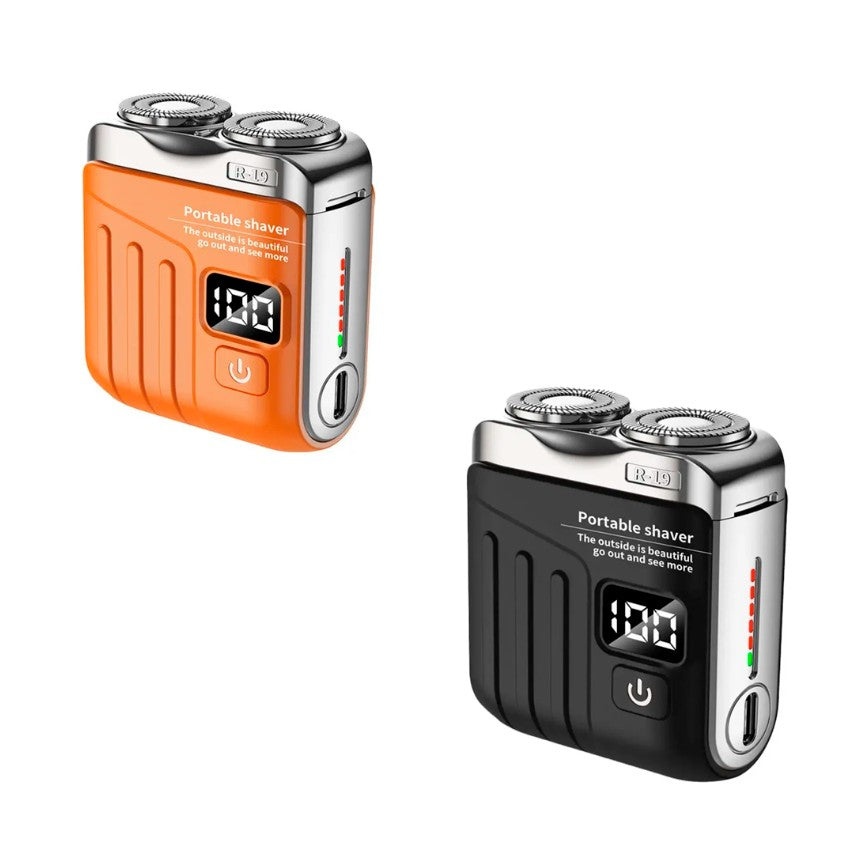 AFEITADORA ELÉCTRICA DE DOBLE CABEZAL