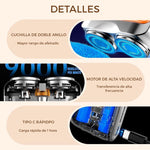 AFEITADORA ELÉCTRICA DE DOBLE CABEZAL - Quiron Tienda
