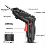 KIT DESTORNILLADOR INALAMBRICO ELÉCTRICO - Quiron Tienda