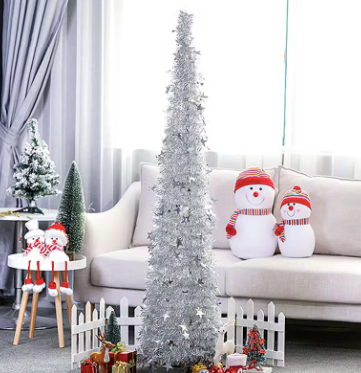 Arbol de Navidad Plegable Surtido +Luces